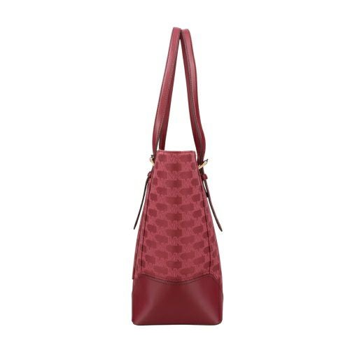 マイケルコース トートバッグ レディース アリア ラージ シグネチャー ロゴ ジャカード トートバッグ レッド MICHAEL KORS 38T2GXAT3J MULBERRY