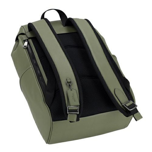 コーチ アウトレット バックパック リュックサック メンズ レーサー バックパック グリーン COACH OUTLET CU112 QBMGR ミリタリーグリーン