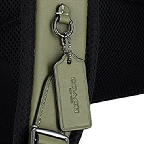コーチ アウトレット バックパック リュックサック メンズ レーサー バックパック グリーン COACH OUTLET CU112 QBMGR ミリタリーグリーン