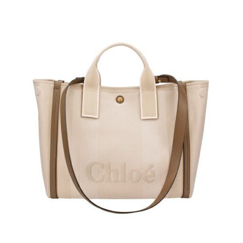 クロエ ハンドバッグ レディース CHLOE CARRY TOTE ベージュ CHLOE CHC25SS910 O65 23N VEGETAL BEIGE