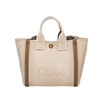 クロエ ハンドバッグ レディース CHLOE CARRY SMALL TOTE ベージュ 