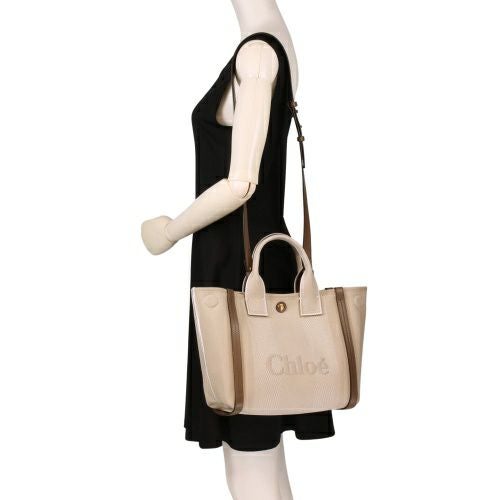 クロエ ハンドバッグ レディース CHLOE CARRY SMALL TOTE ベージュ