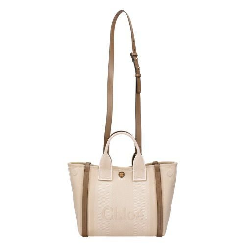 クロエ ハンドバッグ レディース CHLOE CARRY SMALL TOTE ベージュ