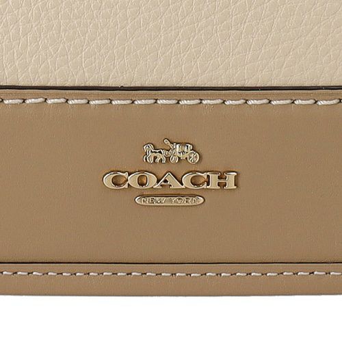 コーチ アウトレット ハンドバッグ レディース サブリナ サッチェル バッグ・カラーブロック ベージュ COACH OUTLET CAM56 IMXUV アイボリー/トープ