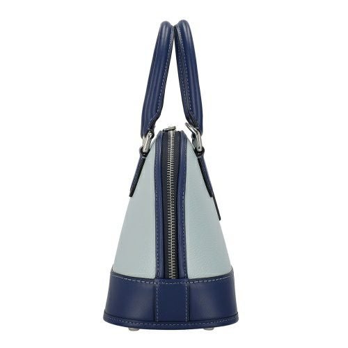 コーチ アウトレット ハンドバッグ レディース サブリナ サッチェル バッグ・カラーブロック ブルー COACH OUTLET CAM56 SVXUS シルバー/ライトブルー/ディープブルー