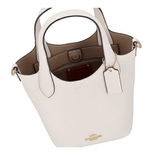 コーチ アウトレット ハンドバッグ レディース ハンナ バケット バッグ ホワイト COACH OUTLET CR168 IMCHK チョーク