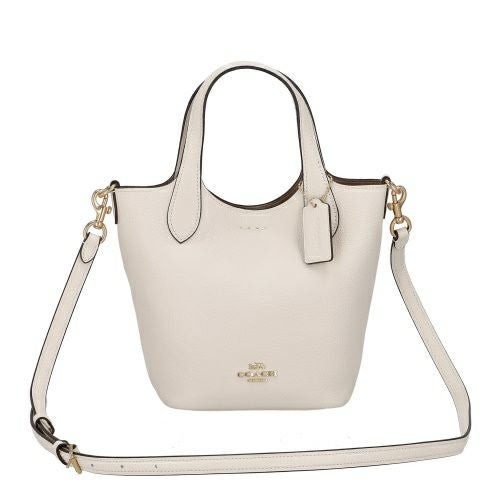 コーチ アウトレット ハンドバッグ レディース ハンナ バケット バッグ ホワイト COACH OUTLET CR168 IMCHK チョーク