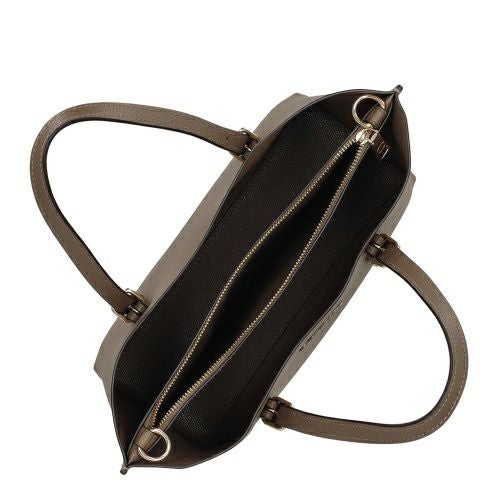 コーチ アウトレット ハンドバッグ レディース モリー レザー トート 25 brown COACH OUTLET CV966 IMV2R ダークストーン