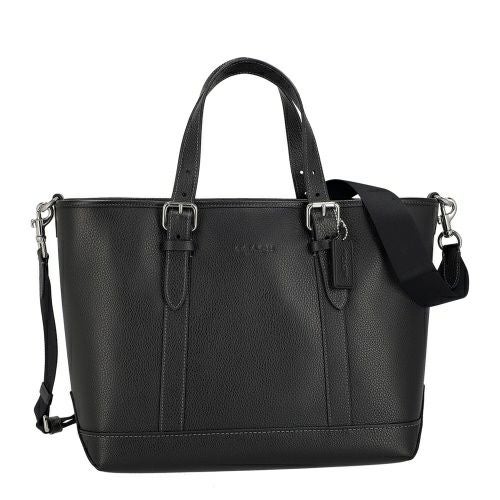 コーチ アウトレット ハンドバッグ メンズ ワーナー トート バッグ ブラック COACH OUTLET CW213 SV/BK