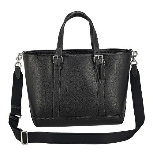 コーチ アウトレット ハンドバッグ メンズ ワーナー トート バッグ ブラック COACH OUTLET CW213 SV/BK