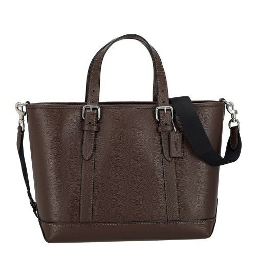 コーチ アウトレット ハンドバッグ メンズ ワーナー トート バッグ ブラウン COACH OUTLET CW213 SVMPL メイプル