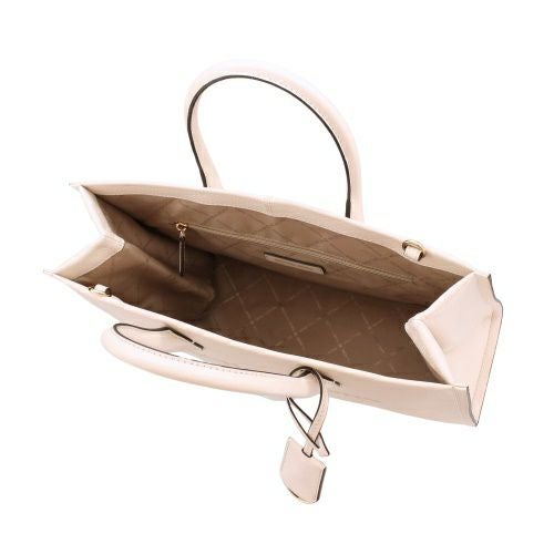 マイケルコース ハンドバッグ レディース ミレラ ミディアム ペブルドレザー ホワイト MICHAEL KORS 35S4G7ZT2L LT CREAM