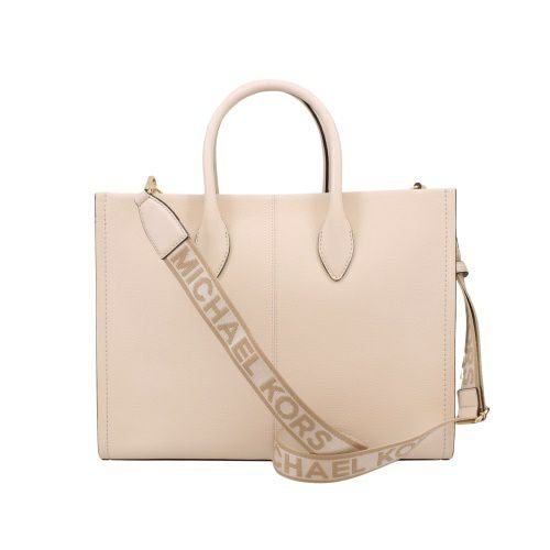 マイケルコース ハンドバッグ レディース ミレラ ミディアム ペブルドレザー ホワイト MICHAEL KORS 35S4G7ZT2L LT CREAM