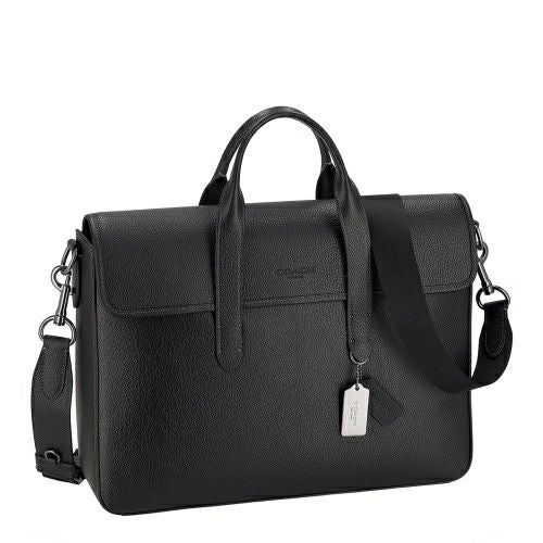 コーチ アウトレット ビジネスバッグ メンズ サリバン ポートフォリオ ブリーフ ブラウン COACH OUTLET C9875 QB/BK ブラック