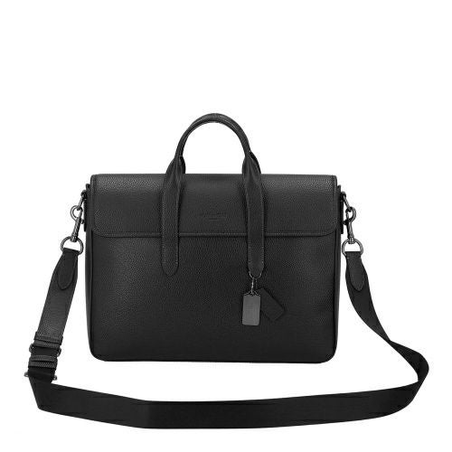 コーチ アウトレット ビジネスバッグ メンズ サリバン ポートフォリオ ブリーフ ブラウン COACH OUTLET C9875 QB/BK ブラック
