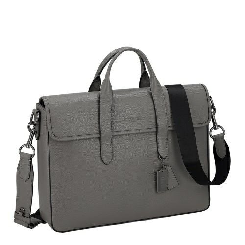 コーチ アウトレット ビジネスバッグ メンズ サリバン ポートフォリオ ブリーフ グレー COACH OUTLET C9875 QBCHR チャコール