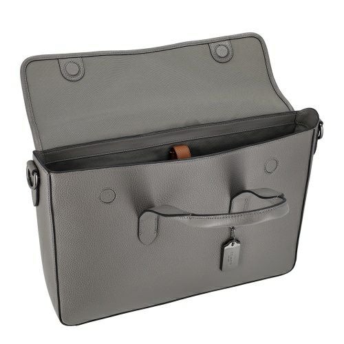 コーチ アウトレット ビジネスバッグ メンズ サリバン ポートフォリオ ブリーフ グレー COACH OUTLET C9875 QBCHR チャコール