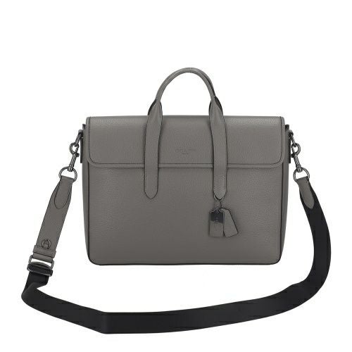 コーチ アウトレット ビジネスバッグ メンズ サリバン ポートフォリオ ブリーフ グレー COACH OUTLET C9875 QBCHR チャコール