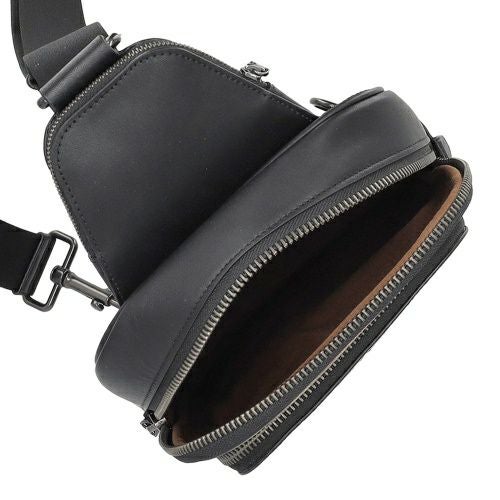 コーチ アウトレット ボディバッグ メンズ イーサン パック・シグネチャー キャンバス ブラウン COACH OUTLET CO910 QBKHA カーキ