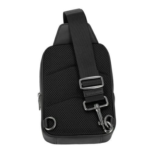 コーチ アウトレット ボディバッグ メンズ シグネチャー ブラウン COACH OUTLET CV763 QBNRX タン/ブラック