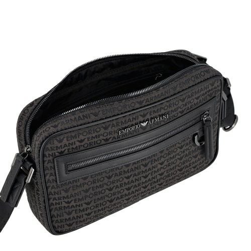エンポリオアルマーニ ショルダーバッグ メンズ ブラック EMPORIO ARMANI EM001210 AF13823 U8168