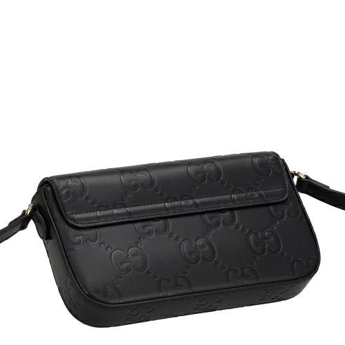 グッチ ショルダーバッグ レディース GG スーパーミニ ショルダーバッグ ブラック GUCCI 772794 AADLO 1000