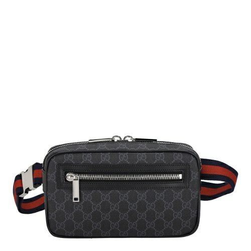 グッチ ショルダーバッグ メンズ レディース GG ブラック スモール ベルトバッグ ブラック GUCCI 792094 FADJM 1043