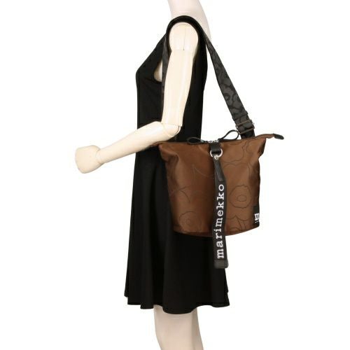 マリメッコ ショルダーバッグ レディース Carry All Piirto Unikko ブラウン marimekko 093944 890 Brown/Black