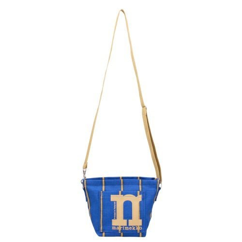 マリメッコ ショルダーバッグ レディース Mono Mini Crossbody Puhveli ブルー marimekko 094014 520 Blue/Beige