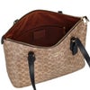 コーチ アウトレット トートバッグ レディース ギャラリー トート バッグ・シグネチャー キャンバス ブラウン COACH OUTLET CW381 IMQRX ベージュ/ブラック