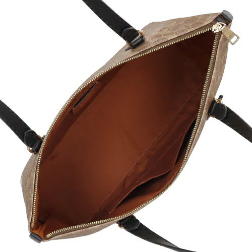 コーチ アウトレット トートバッグ レディース ギャラリー トート バッグ・シグネチャー キャンバス ブラウン COACH OUTLET CW381 IMQRX ベージュ/ブラック