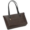 コーチ アウトレット トートバッグ レディース ギャラリー トート バッグ・シグネチャー キャンバス ブラウン COACH OUTLET CW381 IMXAQ ウォルナット/ブラック
