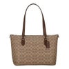 コーチ アウトレット トートバッグ レディース ギャラリー トート バッグ・シグネチャー キャンバス ブラウン COACH OUTLET CW381 IMXHE タン/ブラウン