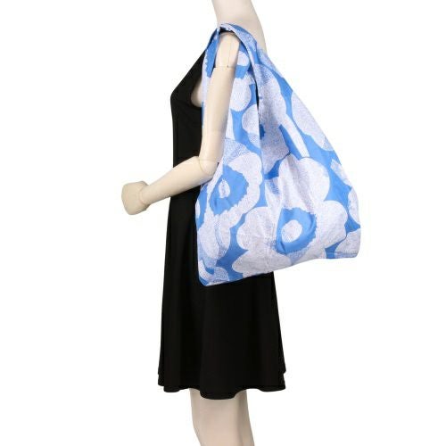 マリメッコ トートバッグ エコバッグ レディース Smartbag ブルー marimekko 093925 515 Blue/White