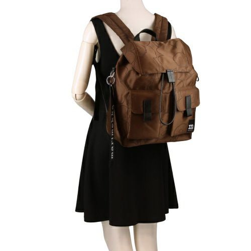 マリメッコ リュックサック レディース Everything Backpack L Unikko ブラウン marimekko 093994 890 Brown/Black