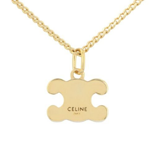 セリーヌ ネックレス レディース トリオンフ ラインストーン ネックレス ゴールド CELINE 460GB6BZI 35OR GOLD
