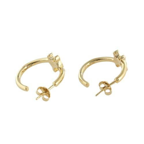 セリーヌ ピアス レディース トリオンフ アシンメトリックフープ ゴールド CELINE 460RD6BRA 35OR GOLD