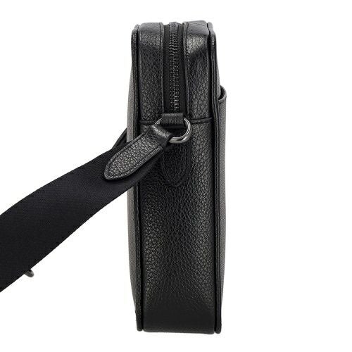 コーチ アウトレット ショルダーバッグ メンズ サリバン クロスボディ バッグ・シグネチャー キャンバス ブラック COACH OUTLET CAT78 QBMI5 チャコール ブラック