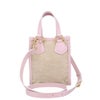 ランセル ショルダーバッグ レディース ピンク LANCEL A12334 7J NATURAL/DRAGEE PINK