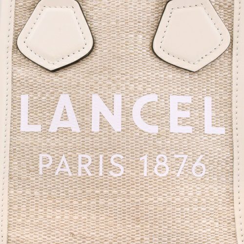 ランセル ショルダーバッグ レディース ベージュ LANCEL A12334 5Z NATURAL/WHITE