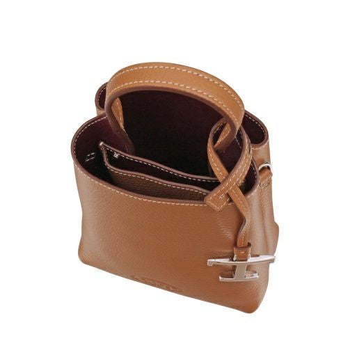 トッズ ショルダーバッグ レディース Tタイムレス ブラウン TOD'S