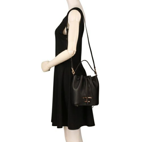 トッズ ショルダーバッグ レディース Tタイムレス ブラック TOD’S XBWTSAQ0000Q8E B999