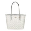 コーチ アウトレット トートバッグ レディース ミニ シティ トート・シグネチャー キャンバス ホワイト COACH OUTLET CN733 IMRFF グレイシャーホワイト