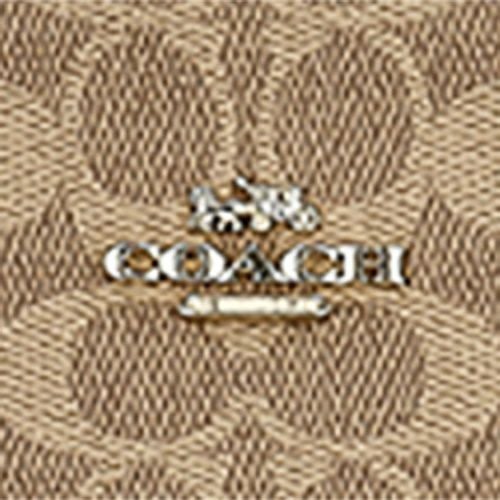 コーチ アウトレット トートバッグ レディース シティ トート バッグ・シグネチャー キャンバス ブラウン COACH OUTLET CV976 IMXHE タン/ブラウン