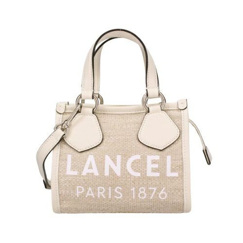 ランセル トートバッグ レディース ホワイト LANCEL A12285 5Z NATURAL/WHITE