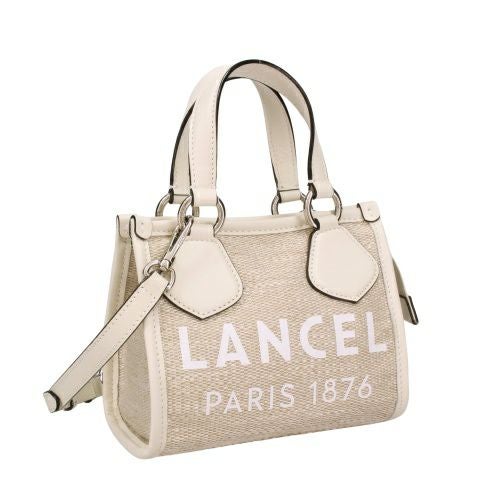 ランセル トートバッグ レディース ホワイト LANCEL A12285 5Z NATURAL/WHITE