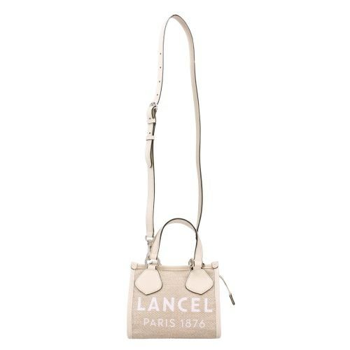 ランセル トートバッグ レディース ホワイト LANCEL A12285 5Z NATURAL/WHITE