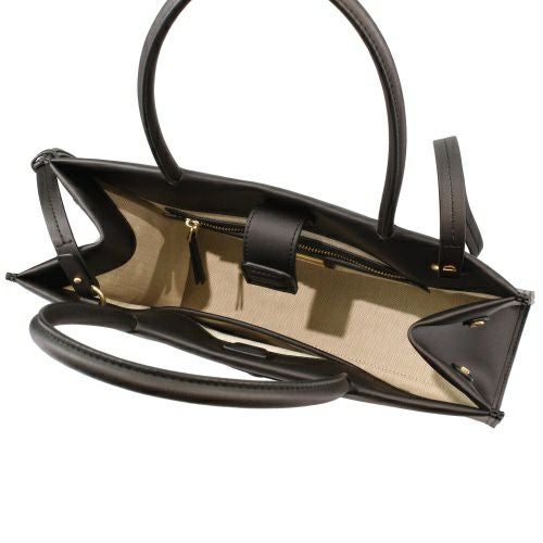 トリーバーチ トートバッグ レディース エラ Small Ella Eco Tote ブラック TORY BURCH 145612 001 BLACK