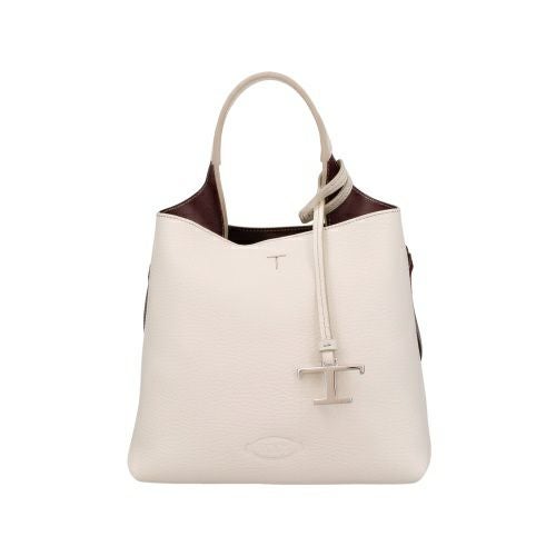トッズ ハンドバッグ レディース Tタイムレス ホワイト TOD'S