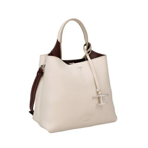 トッズ ハンドバッグ レディース Tタイムレス ホワイト TOD'S